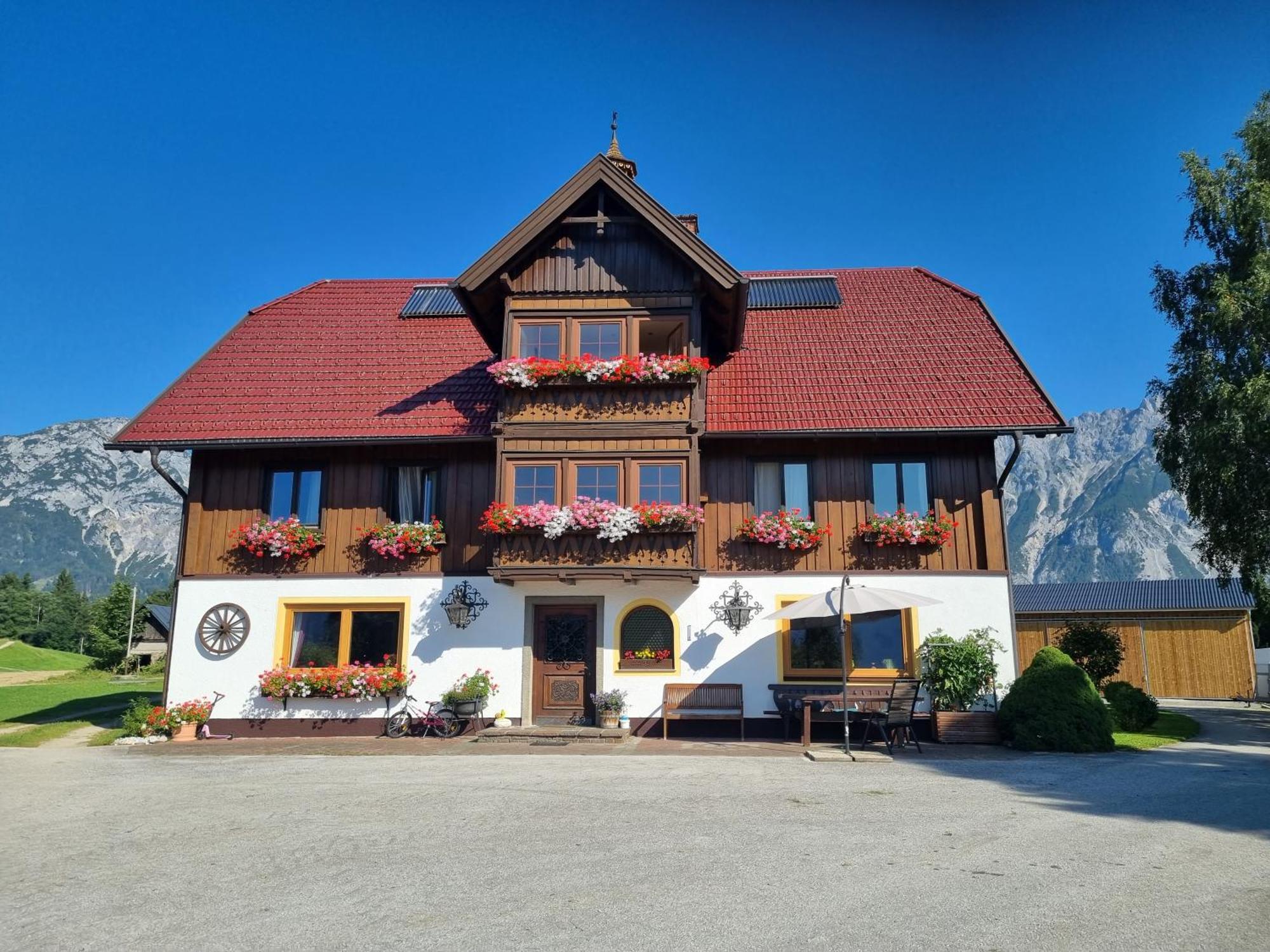Apartmán Kulmerhof - Farm Pruggern Exteriér fotografie